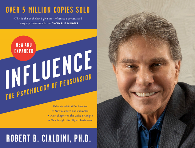 Book now Influence Speaker Robert Cialdini